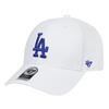 47 Brand Cap MVP Hat Brand MLB Los Angeles Dodgers LA Logo Street Unisex Стильная бейсболка на липучке белого цвета Свободный размер Мужская женская