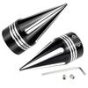 Motorcycle Front Axle Nut Cover Caps Aluminum for Harley Touring Street Glide Fat Boy Road King Electra Glide Tri Glide Dyna