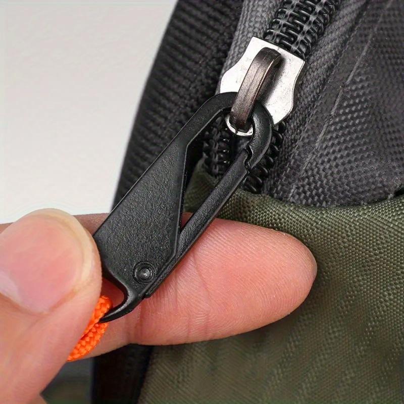 6PCS Portable Zipper Pull Colorful Detachable Zipper Sliders Cord Travel Bag Suitcase Backpack Extend Puller Outdoor Bag Zip