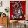 Настенный гобелен с обложкой журнала Weekly Shonen Jump  Персонажи Ретро Аниме Эстетика Энергичный Декор Комнаты для Фанатов Сёнэн Отаку