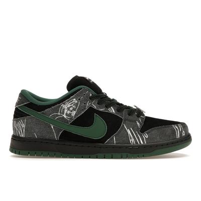 THERE Skateboards x Dunk Low SB Ultra Humanized Унисекс Кроссовки Черный Gorge-Green Summit-White HF7743-001
