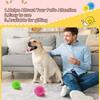 Автоматический катящийся мяч для собак кошек с 1 катящимся мячом 4 цветными чехлами для мяча