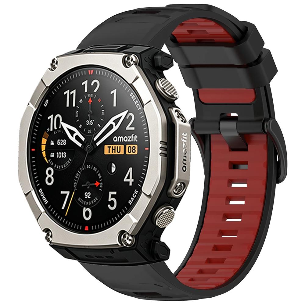 Быстросъемный силиконовый ремешок 20 мм 22 мм 26 мм для Amazfit T-Rex Ultra 2 51 мм, наручный браслет для outdoor-использования для Garmin Fenix 8/E/Tactix 8/Quatix 8