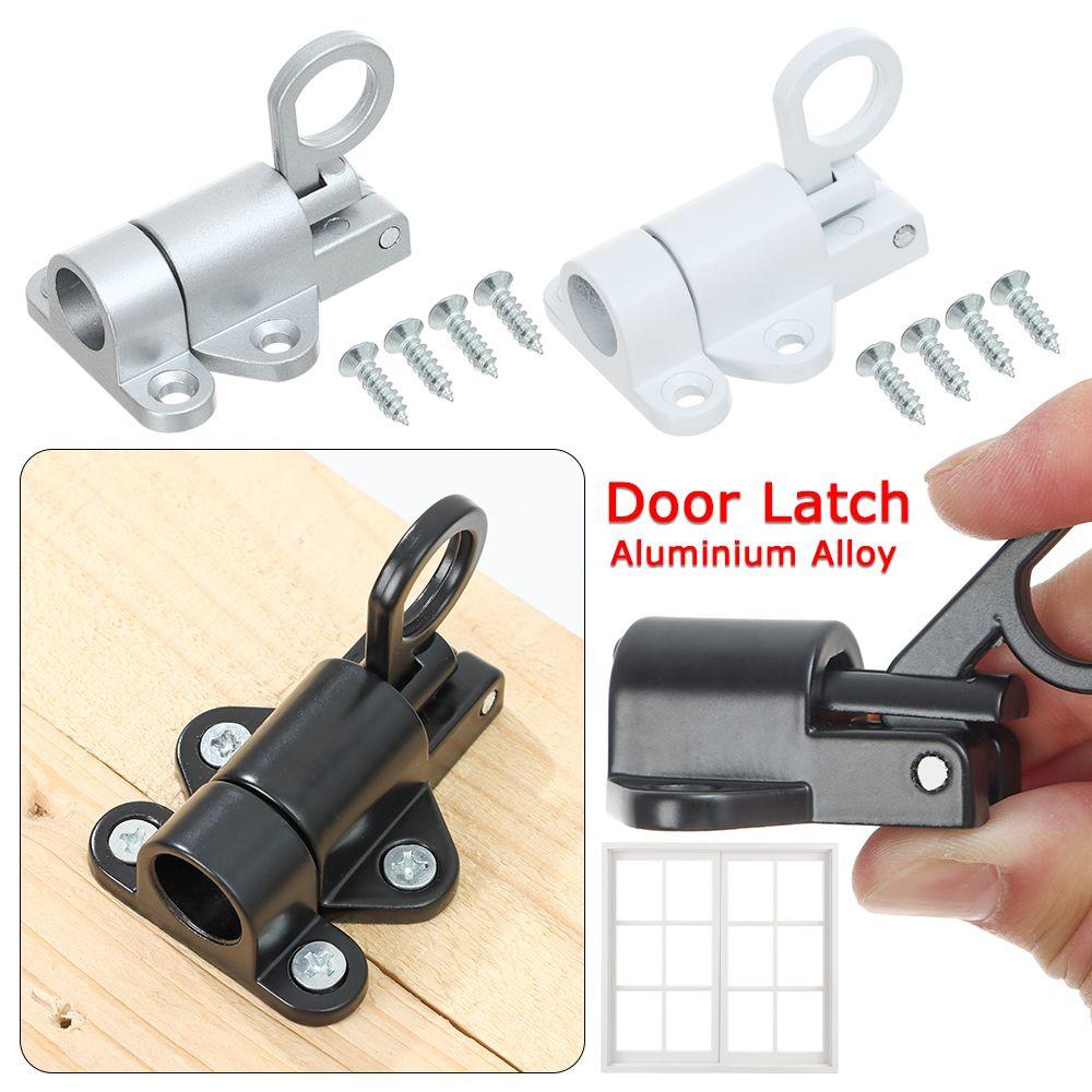 Universal Home Security Connector Spring Latch Lock Catch Tool Loft Ceiling Hatch Lock Door Latch