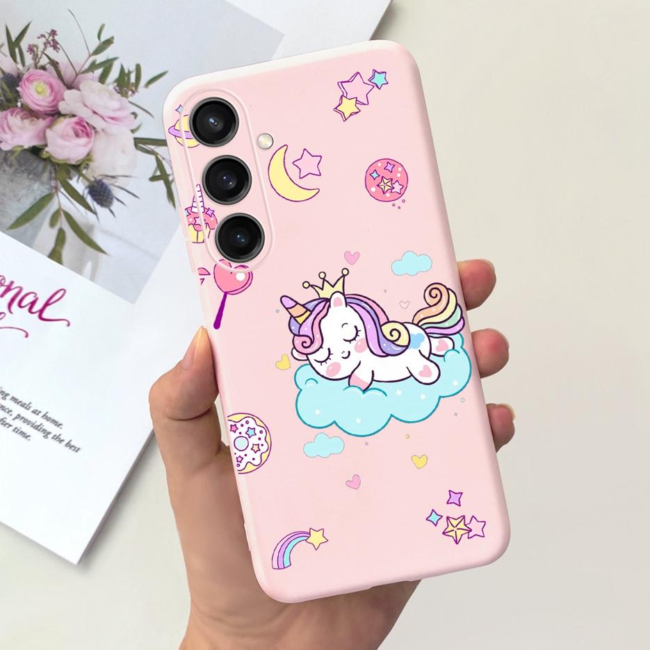 Чехол для Samsung Galaxy A55 A15 A25 A35 5G Стильный чехол с рисунком конфет Мягкий ТПУ чехол для телефона Для Samsung A15 Galaxy A25 2023 Корпус