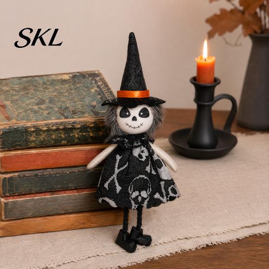 Beautiful Holiday Embellishments Halloween Party Decoration, Cartoon Pumpkin Witch Hanging Ornaments, Decorative Ornaments For Parties Indoor Outdoor