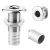 Thru Hull Fitting Yacht 34in Outlet 316 Stainless Steel Boat Water Drainage Fittings Plug