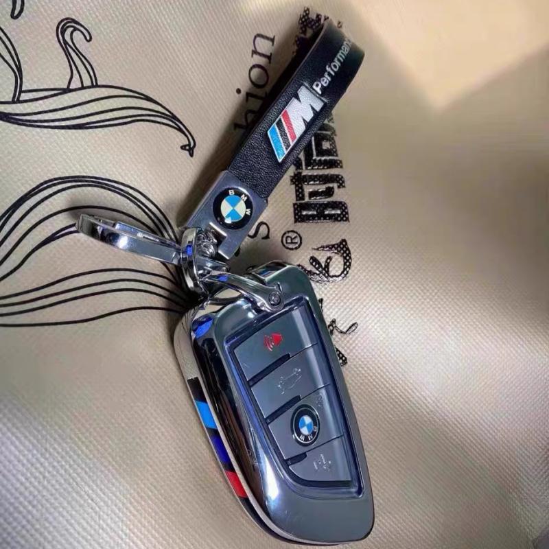 Alloy TPU Car Key Case Cover Shell Keychain For BMW F20 G20 G30 F16 G01 G02 F48 G30 X1 X3 X4 X5 G05 X6 X7 G11 F15 vdsh44 jpfn1