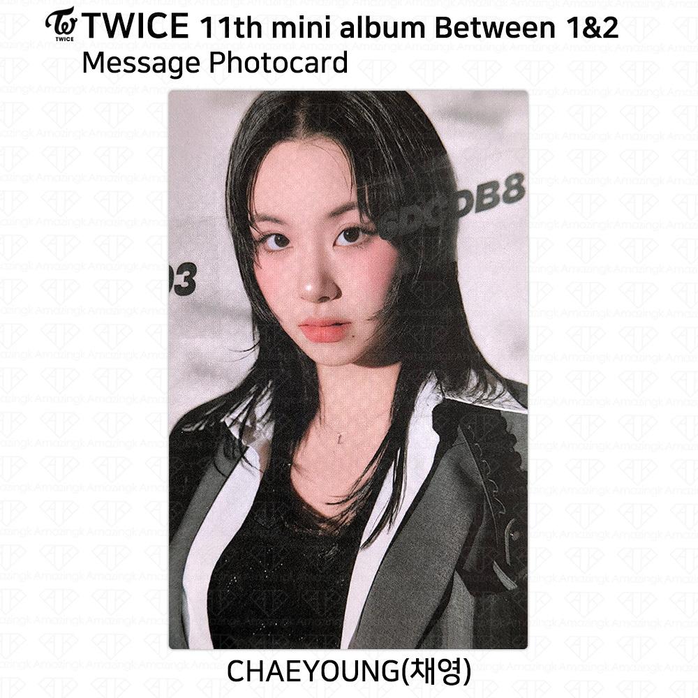 Twice 11-й мини-альбом между 1 и 2 Чеён, фотокарточка, открытка, наклейка Polaroid POB