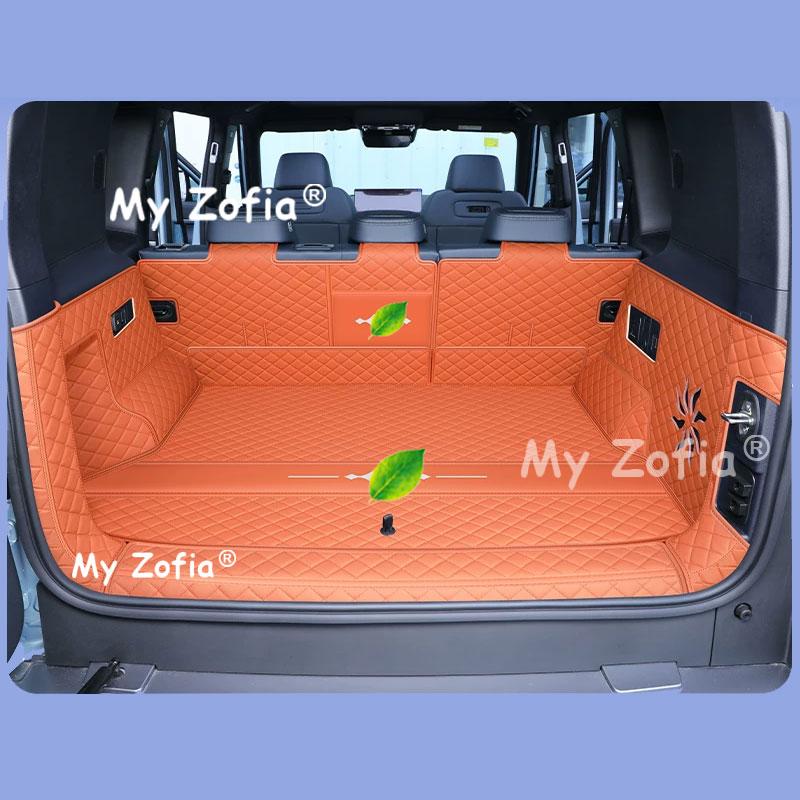 For BYD Ti7 Leopard Titanium 7 2025 2026 Trunk Mat Boot Liner Tray Leather Waterproof Mud Protector Pad Cargo Mat Accessories