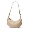 Bag Women's Soft Leather Folded Versatile Dumpling Bag Niche Casual One Shoulder Croissant Bag