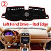 Car Dashboard Cover Avoid Light Pad trument Platform Cover Mat Carpet For Porsche Cayenne E1 9PA First Generation 2003-2010