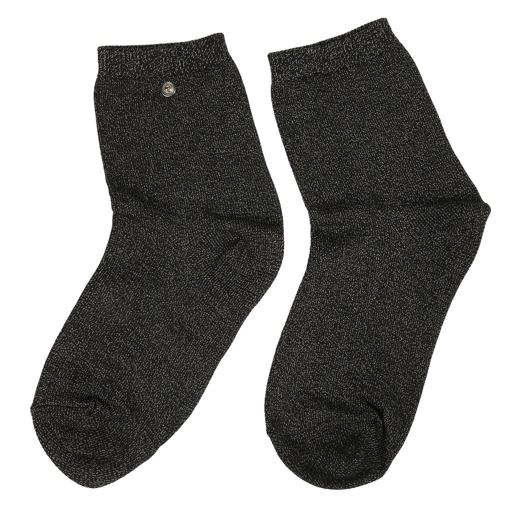 1 пара серебряных волоконных электродных носков, проводящие импульсные растягивающиеся носки для массажа ног