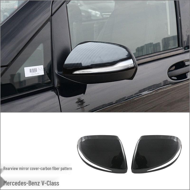 Rearview Mirror Cover for 2017-2024 Mercedes-Benz VITO V-Class - Protective Sticker Accessory