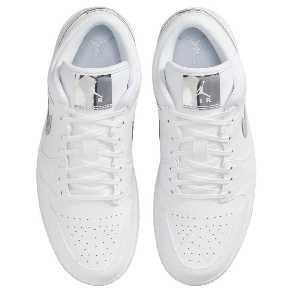 Jordan Air Jordan 1 Low Винтажные Баскетбольные Кроссовки Женские Белые IQ9381-100