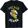 Футболка с принтом 'Pickle Licker'