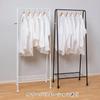 Astro Clothes Width X Depth 45 X Height 171 Pipe Clothes Accessory Casters Rack, White, Single, Approx. 68.5 Cm, Hanger, Rack, Hook, Included, 731-27