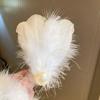 Pearl White Swan Hairpin Balletcore Ballet Pearl Barrettes Jewelry Feather Hair Clips  Women