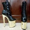 Пикантные женские ботильоны на высоком каблуке, обувь на платформе, обувь для ночного клуба, косплей, обувь для танцев на пилоне