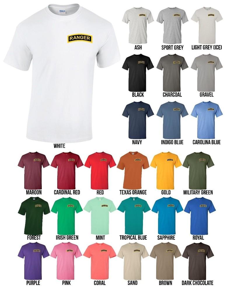 United States Army RANGER Tab Shirt US Infantry Decoration - NEW - MANY COLORS Unisex T-Shirt