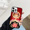 Babushka Matryoshka Red Russian Doll Phone Case Cover For iPhone 17 Air 15 16 14 13 Pro Max 12 11 Pro Max Max Plus