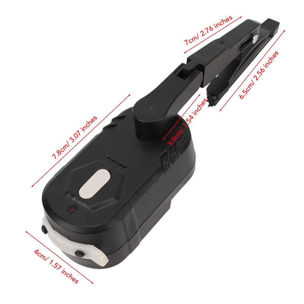 Дворник для мотоциклетного шлема Водостойкий Емкость аккумулятора 800 мАч Электрический дворник для шлема Мощный для визора мотоцикла