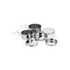 Sato Metal Kogyo SALUS Touring Cooker Set 6pcs Silver