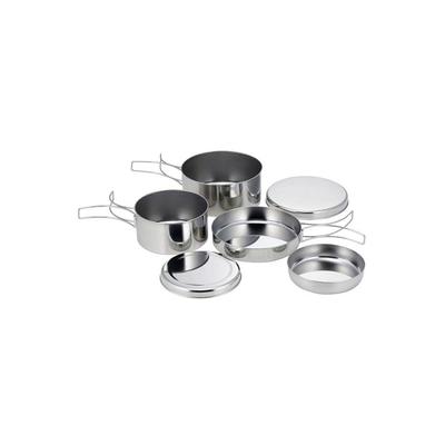 Sato Metal Kogyo SALUS Touring Cooker Set 6 шт., серебристый