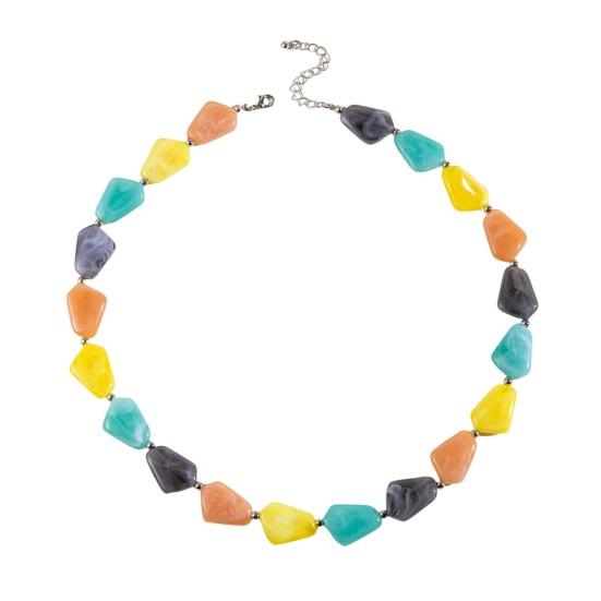 Women Bohemian Necklace Special-Shaped Beads Necklace Beach Necklace Jewelry for Daily Street Parties Vacations