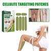 1 Box Leg Patch- Multi-Size Green Thigh Pads, with Aloes, Versatile Adhesive Tools for Arms, Legs, Waist,Mugwort Leg Lifting Patches