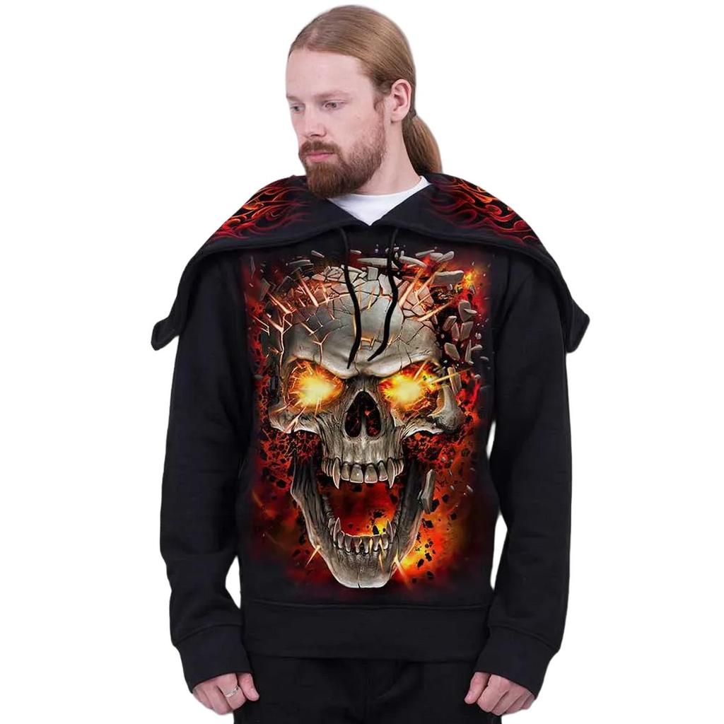 Толстовка Spiral Direct Unisex для взрослых Skull Blast