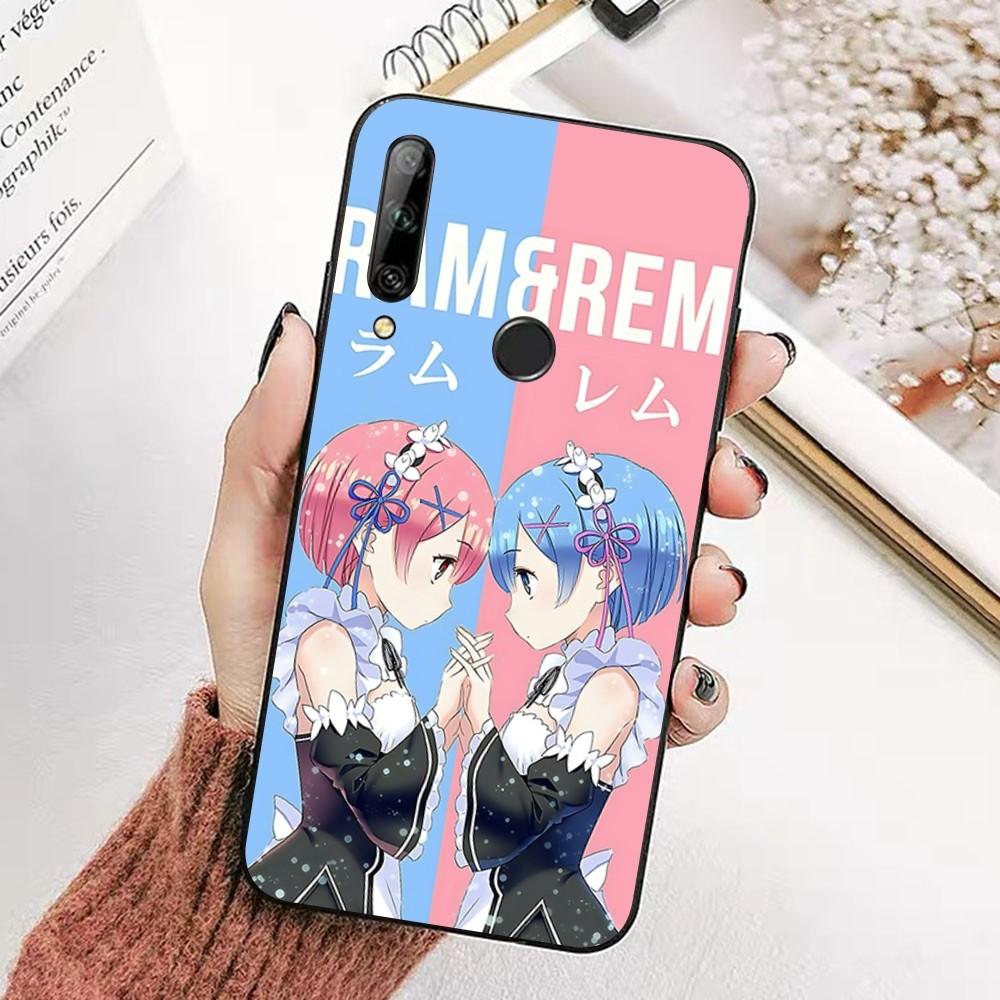 Чехол для телефона Japan Anime Re Z-zeroES для Huawei Honor 10 Lite 9 20 7A 9X 30 50 60 70 Pro Plus Мягкий силиконовый чехол