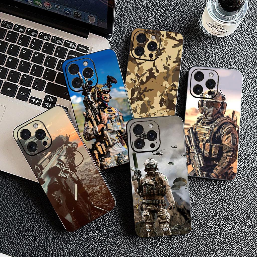 Cover for Xiaomi Redmi Note 13 14 Pro Plus ProPlus 14C 13C Pro+ 5G Casing Phone Case Military Army Special Forces Camo