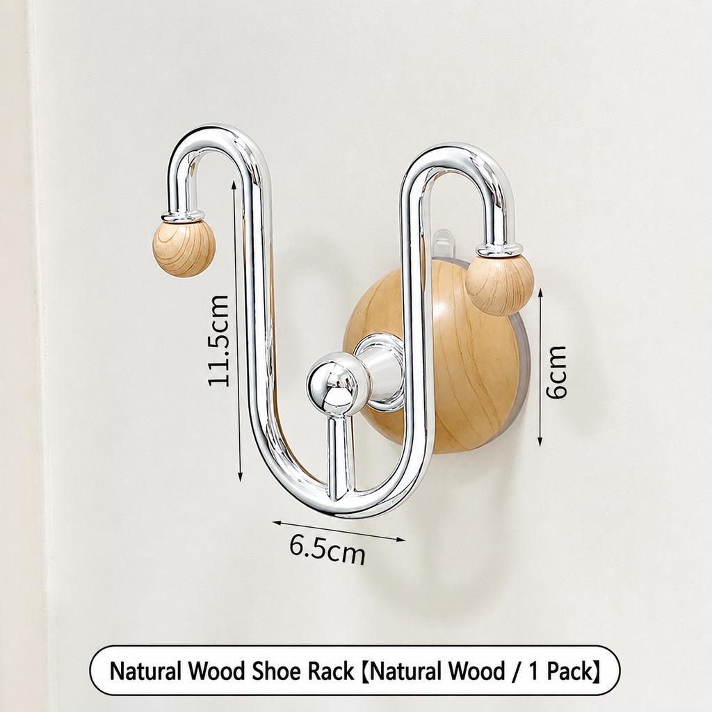 Slipper Storage Organizer Multi-Purpose Suction Cup Bathroom Rack Bathroom Slipper Rack Wall Mounted Slipper Holder For Corner