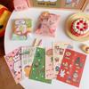 Bear Snacks Self-sealing Bag Biscuit Candy Self-adhesive Greaseproof Paper Bag