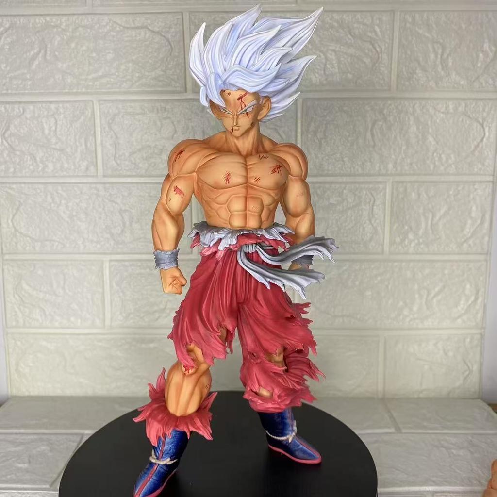 Jt Statue Drogan Boll Z Son Gocool Figure Replaceable Heads Led Base Super Saiyan Gocool Action Figures Collection Mode Toys Gifts