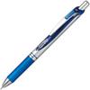 Pentel Ballpoint Pen Gel Ink Gel Knock Type 0.4mm Silver Shaft BLN74-C Blue 10pcs