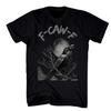 Черная ворона F-Caw-F Футболка Черная птица Новинка Футболка Fcawf Смешная Луна Маленькая - 4XL Унисекс Футболка