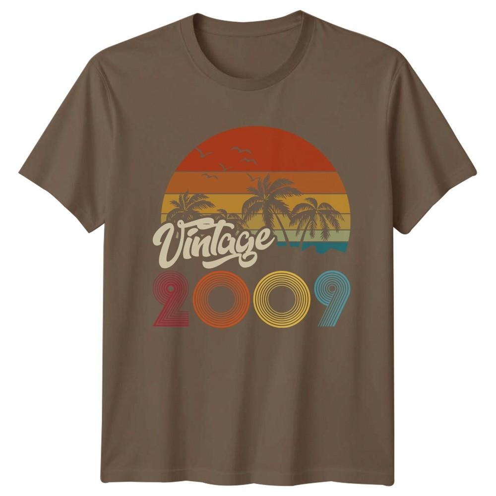 17th Birthday TShirt Vintage 2009 Birthday Party Gift Retro Tee For Unisex Unisex