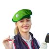 Golf Ball Beret with Flag - Party Costume Accessory