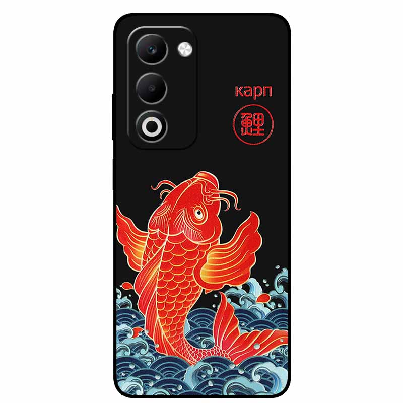 3D Emboss Cases For Oppo A5 5G 4G Relief Embossed Retro Silicone Back Cover For OPPO CPH2735 CPH2727 Black Funda OppoA5 4G A5 5G