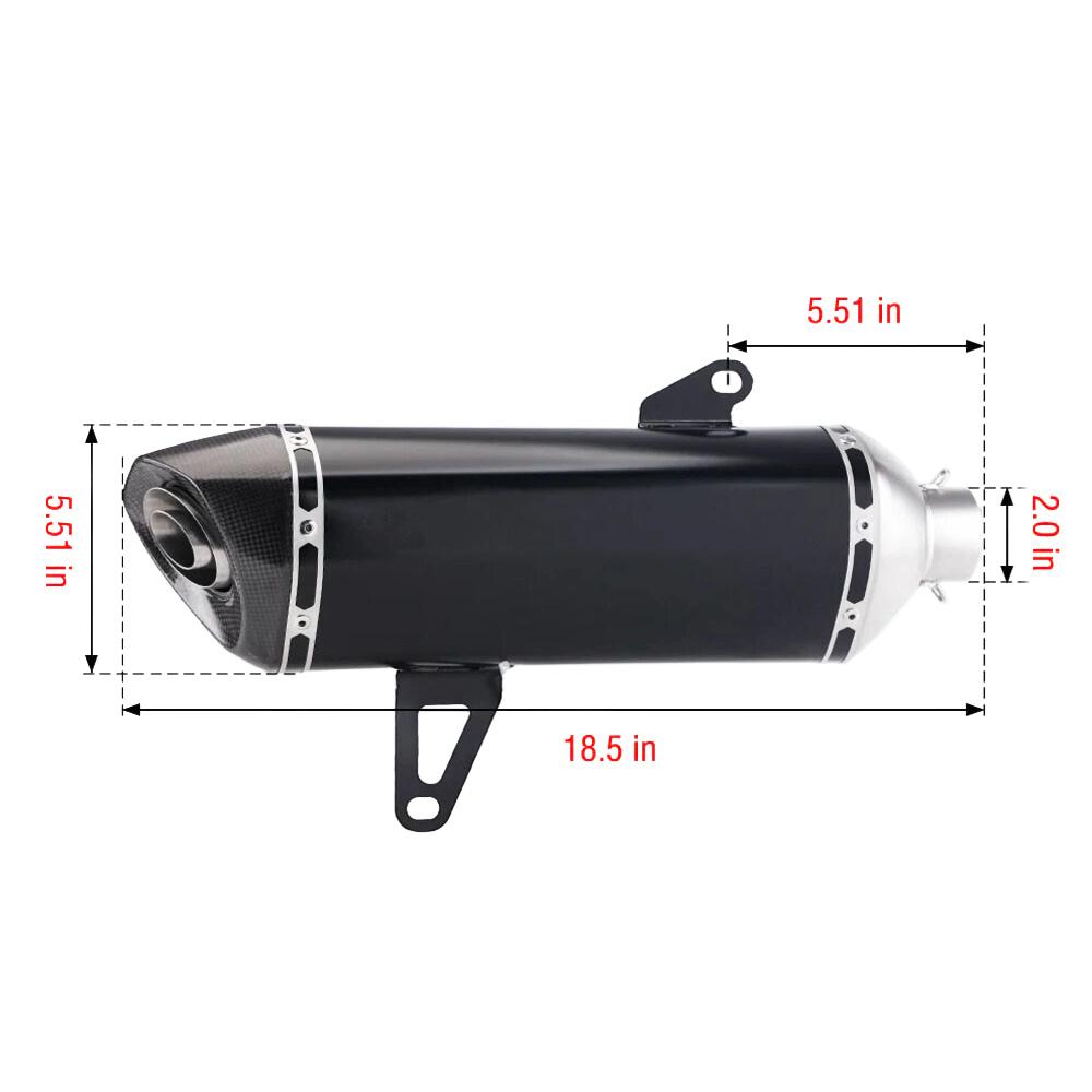 Exhaust Systems Full System For YAMAHA XMAX300 2017-2023 Exhaust Muffler Tips Carbon Header Pipe Exhausts Pipes