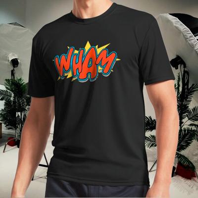 Мужская футболка Wham Active с логотипом, смешная, размеры от S до 5XL