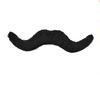 12PCS Set Men Black Fake Moustache Mustaches Funny Beard Party Halloween Costume
