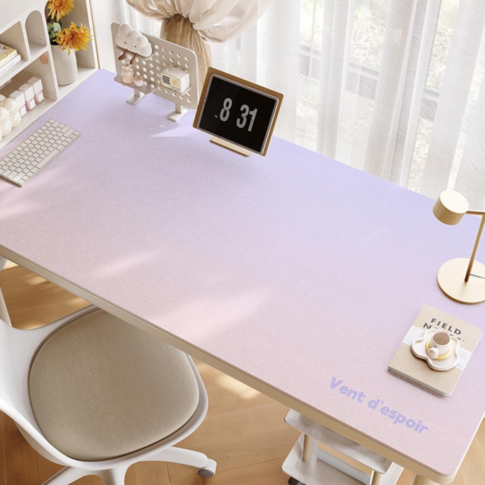 Waterproof Desk Mat Solid Color Large Table Mat Mouse Blotter Pad Desk Blotter Pad Learning