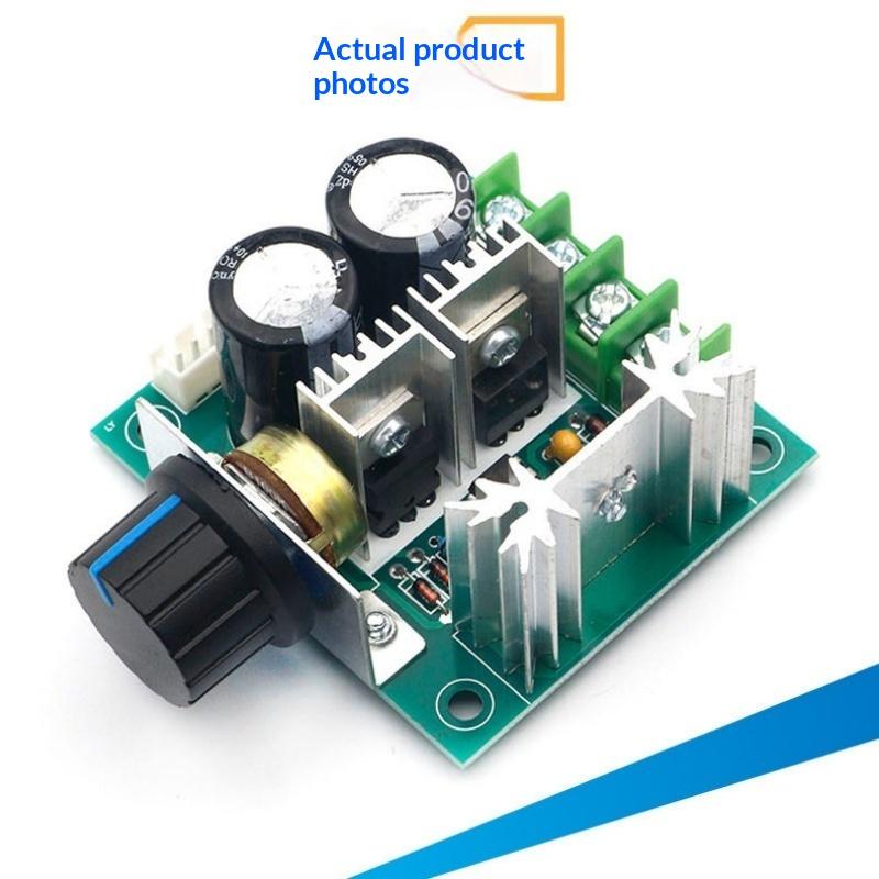Dc 12V 24V 30V 40V 13Khz Pwm Dc Motor Speed Regulator Governor Speed Controller Switch 10A 1000Uf Continuously Variable Speed