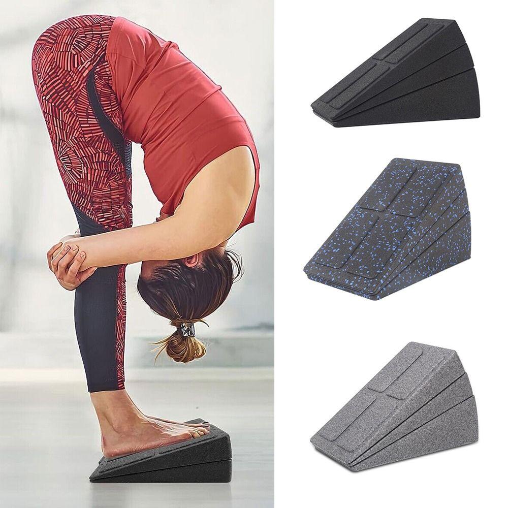 Adjustable Yoga Foam Block Calf Extender Foot Stretch Board New Yoga Stretch Slant Boards Gym