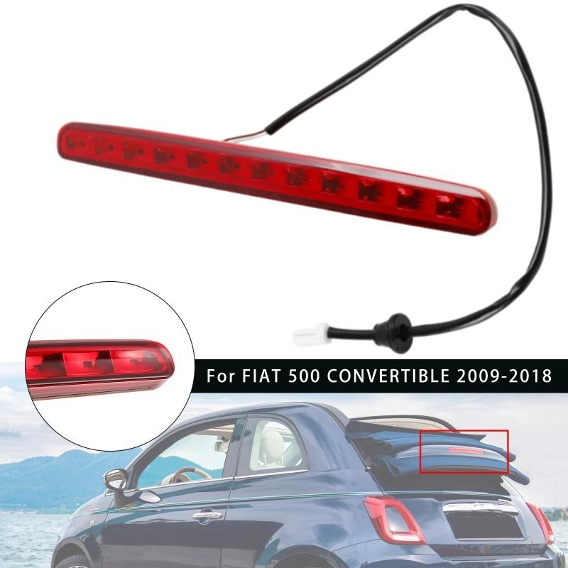 High-Mount Rear Stop Light 77365246 68140780AA LED For Fiat 500 Convertible 2009- 3 Rd Brake Light Car Lights Accessories