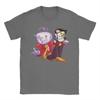 Men's T-Shirts Deltarune Spamton and Tenna Vintage Pure Cotton Tee Shirt Short Sleeve  T Shirt O Neck Clothing Plus Size