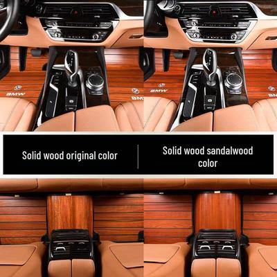 Автомобильные коврики из массива дерева на заказ для BMW 3, 5, 7 серии: 320li, 525li, 530li, 740li, X1.